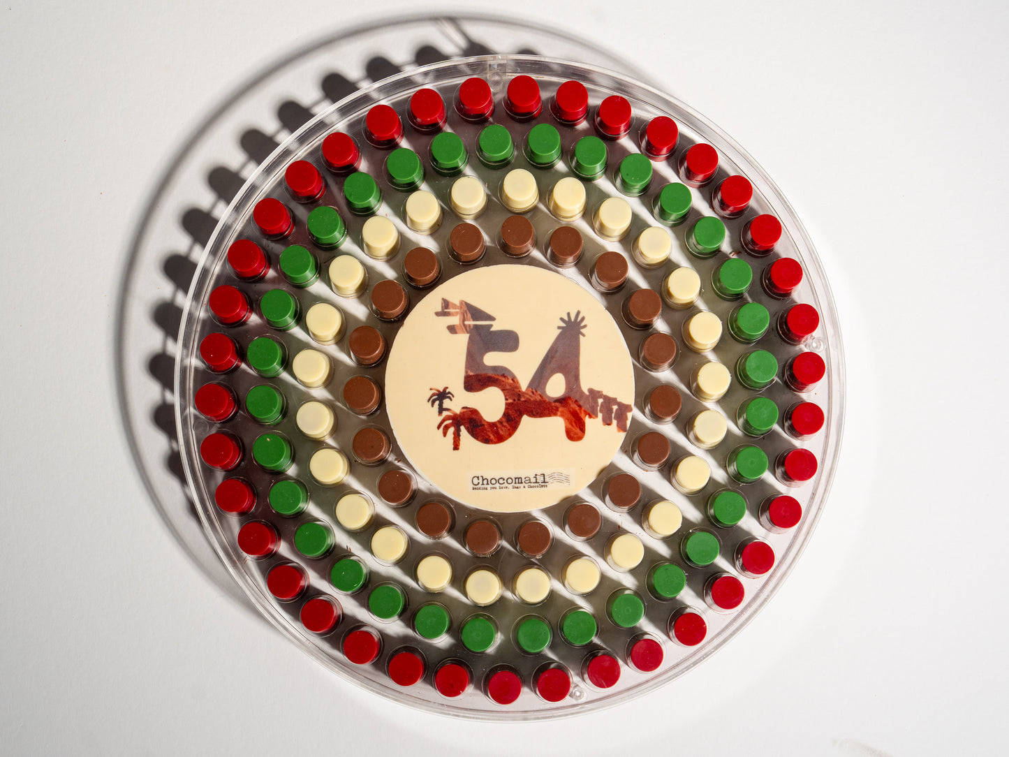 National day Round Acrylic Chocolate Tray