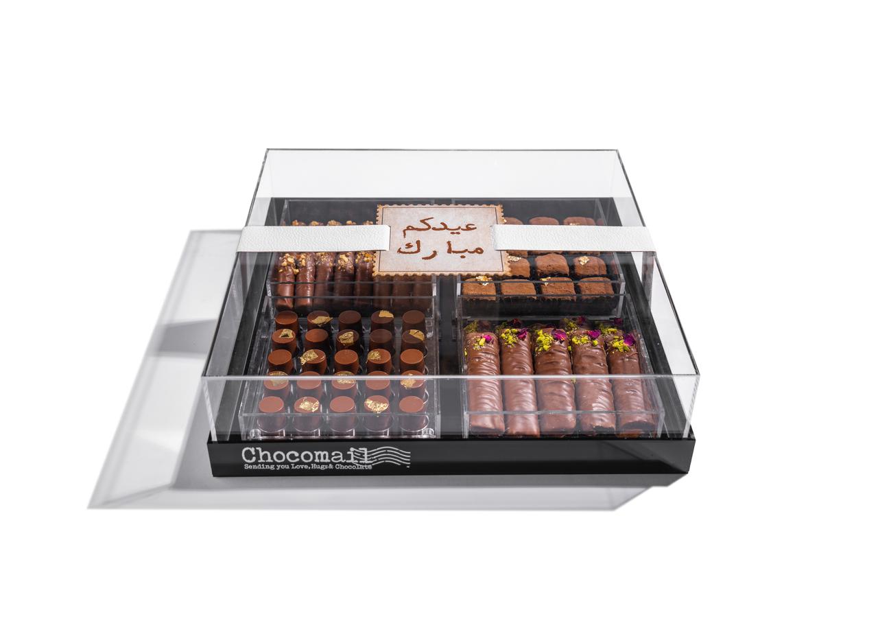 EID VIP Mix Square Acrylic Box / 4 boxes mix