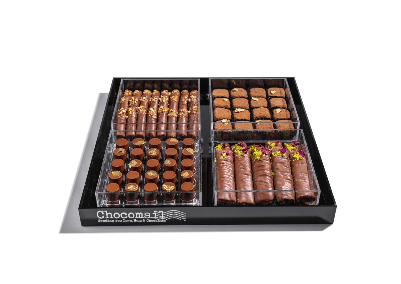 EID VIP Mix Square Acrylic Box / 4 boxes mix